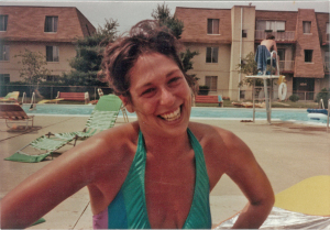 Mom at Pool