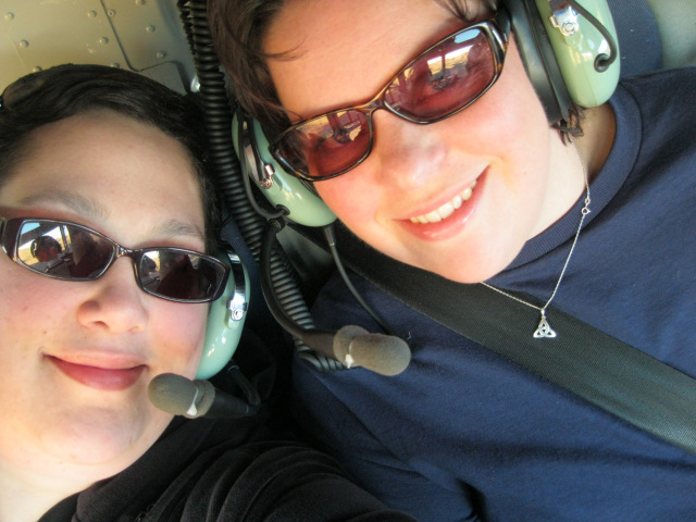 The best way to see the Grand Canyon? Helicopter, of course. Our first annual birthday getaway, 2010.